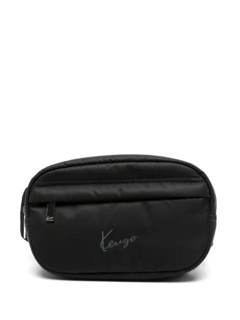 logo-embroidered belt bag by KENZO