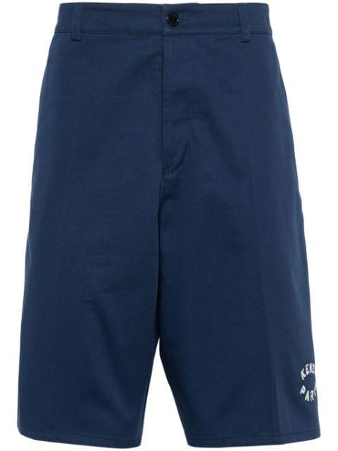 logo patch bermuda shorts by KENZO