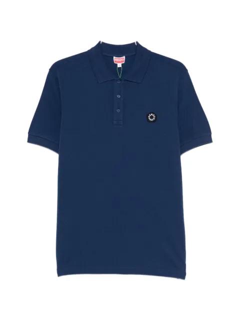 logo-patch polo shirt by KENZO
