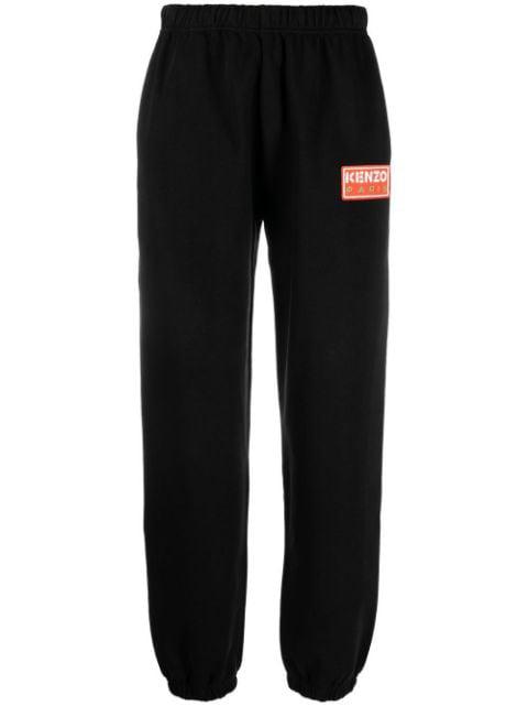 logo-patch track pants by KENZO