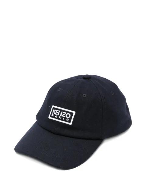 logo-plaque baseball cap by KENZO