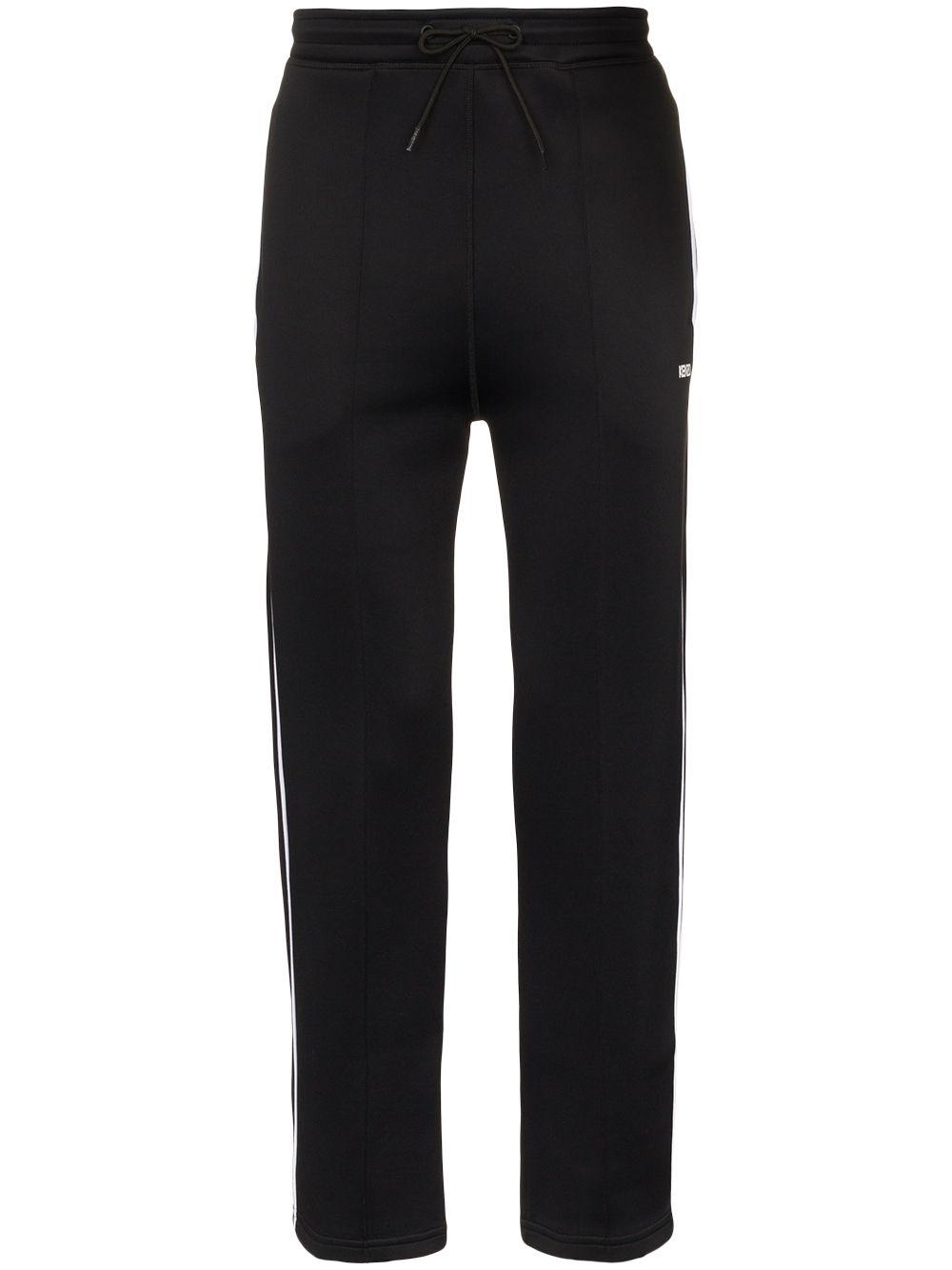 logo print cotton blend sweat pants by KENZO