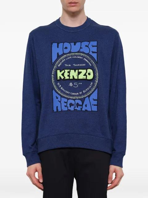 logo-print sweatshirt by KENZO