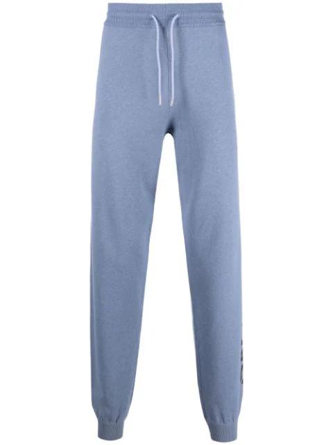 logo print track pants by KENZO