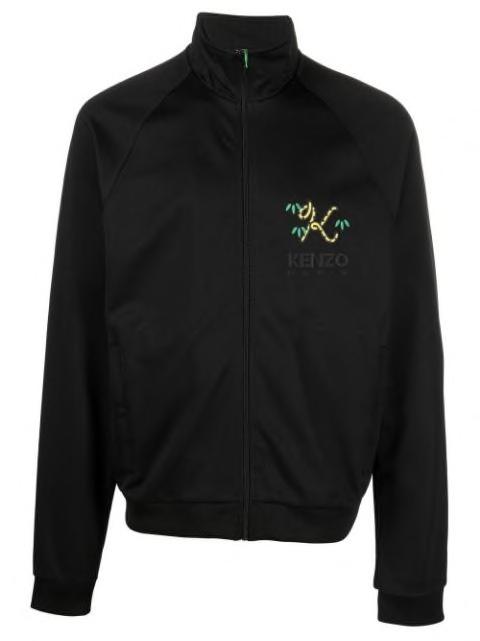 logo zipped jacket by KENZO