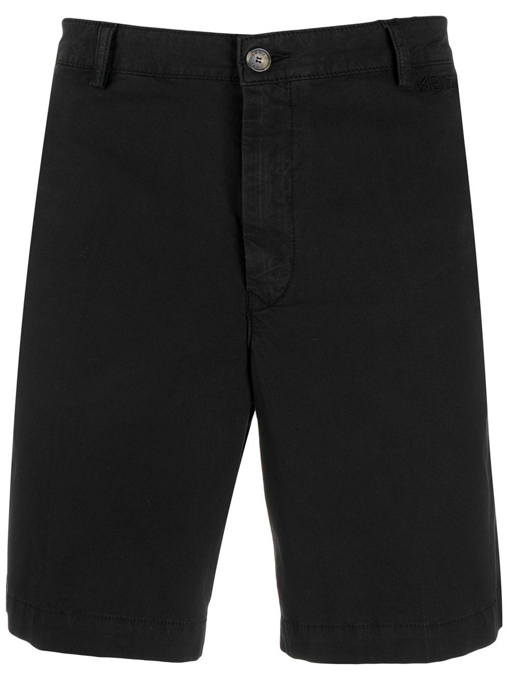 mid-rise chino shorts by KENZO
