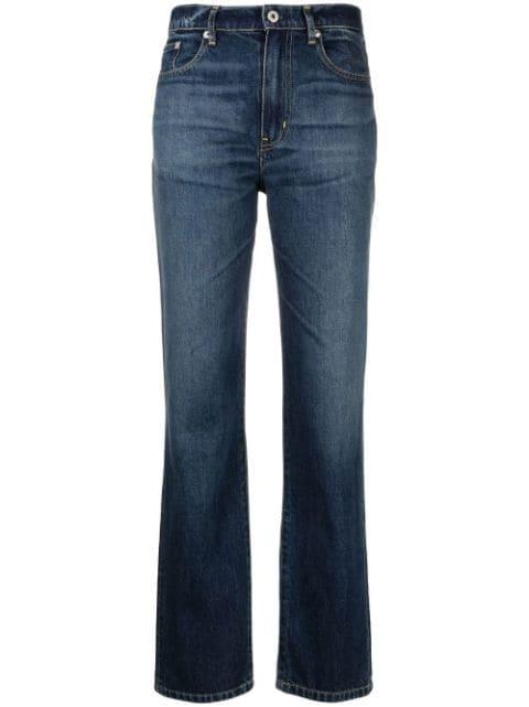 mid-rise straight jeans by KENZO