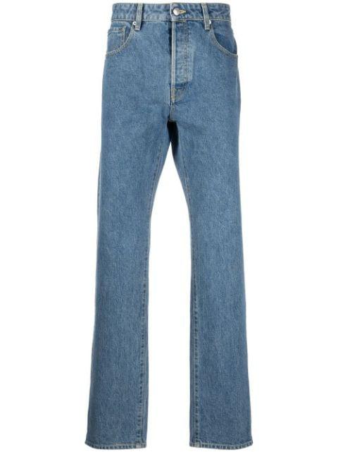 mid-rise straight-leg jeans by KENZO