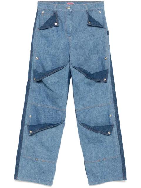 multi-pocket jeans by KENZO