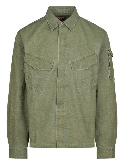 multi-pocket overshirt by KENZO