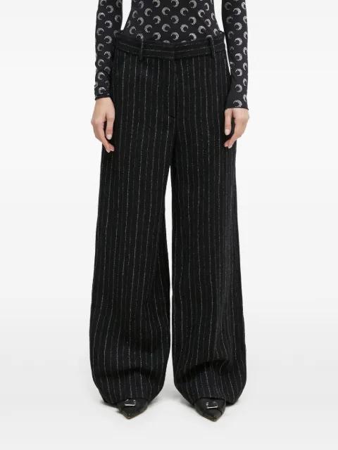 pinstripe palazzo pants by KENZO