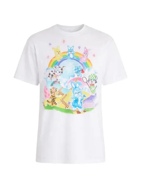 rainbow print T-shirt by KENZO