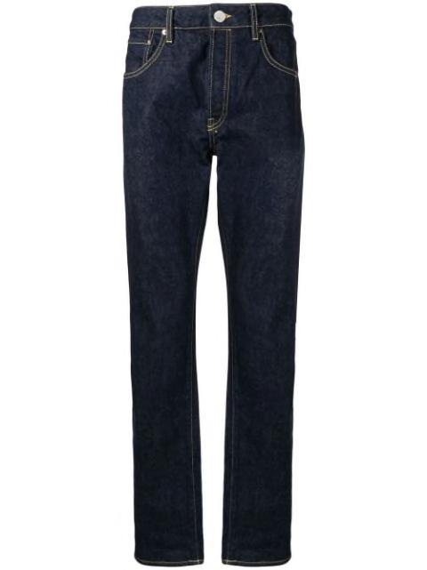 rear-logo slim-fit jeans by KENZO