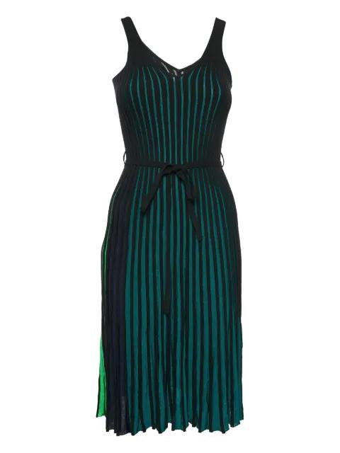 ribbed pleated dress by KENZO 