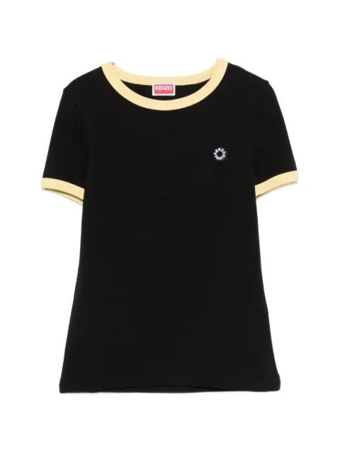 short-sleeved logo-detail T-shirt by KENZO