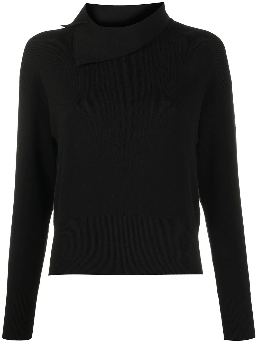 split neck top by KENZO