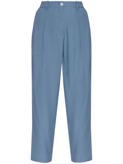 straight-leg trousers by KENZO
