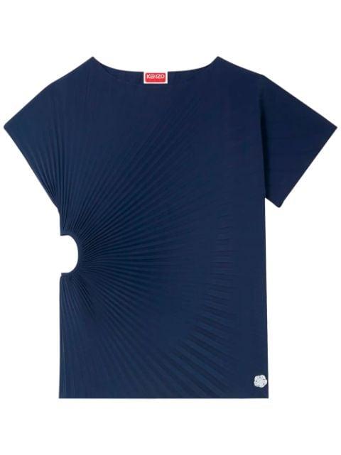 sunray-pleated T-shirt by KENZO