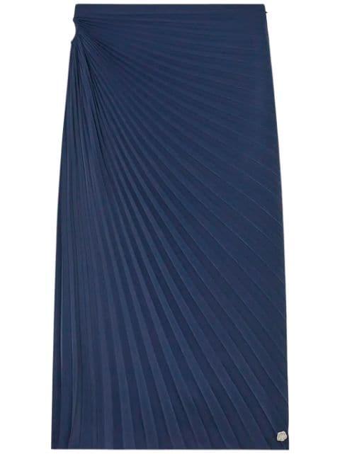 sunray-pleated midi skirt by KENZO
