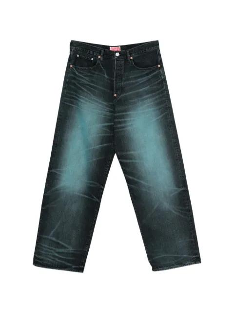 washed jeans by KENZO