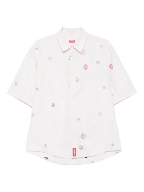 x Futura 2000 embroidered short-sleeve shirt by KENZO