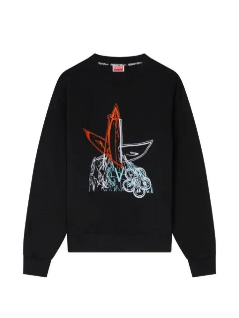 x Futura 2000 graphic-print sweatshirt by KENZO