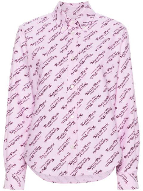x Verdy logo-print cotton shirt by KENZO