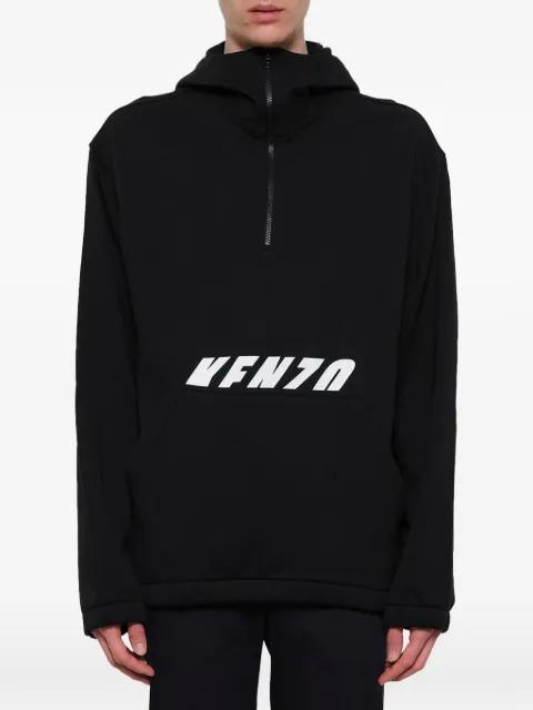 zip neck hoodie by KENZO