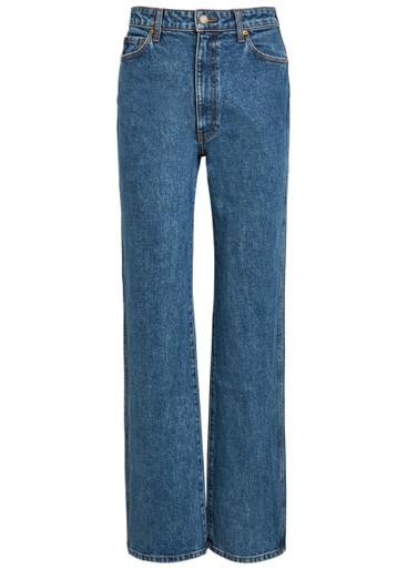 Abigail straight-leg jeans by KHAITE