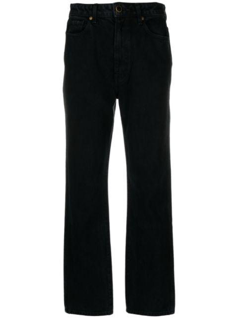 Abigail straight-leg jeans by KHAITE