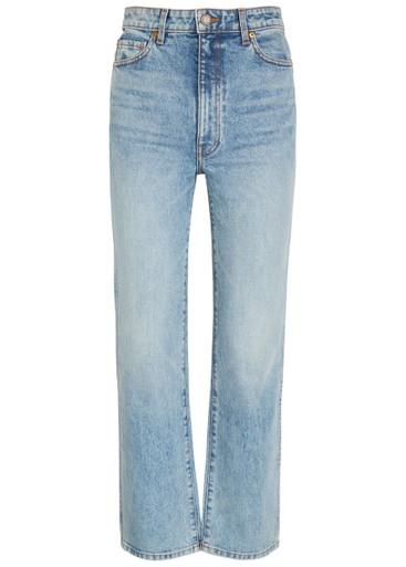 Abigail straight-leg jeans by KHAITE