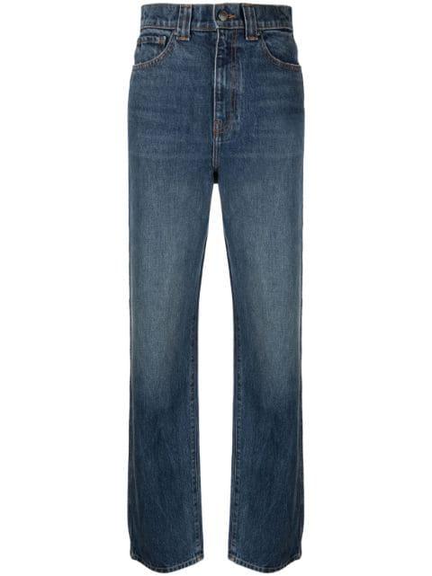 Albi straight-leg jeans by KHAITE