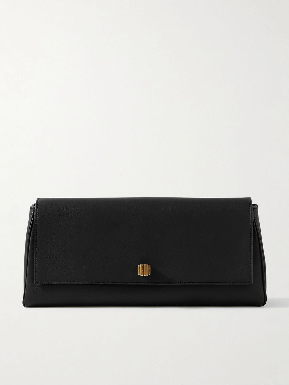 Audrey leather clutch by KHAITE