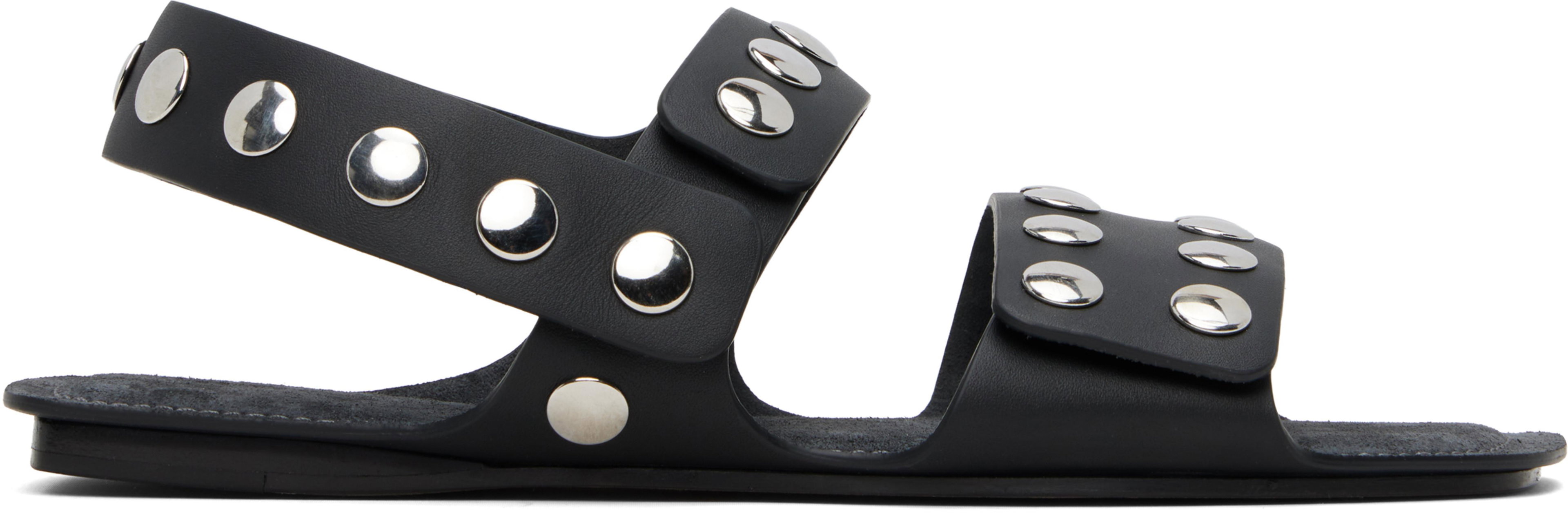Black Boden Sandals by KHAITE