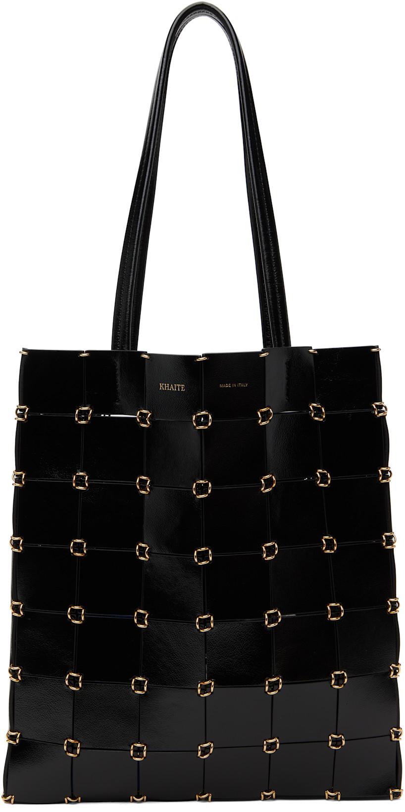 Black Emma Tote by KHAITE