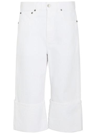 Boyle cuffed wide-leg jeans by KHAITE