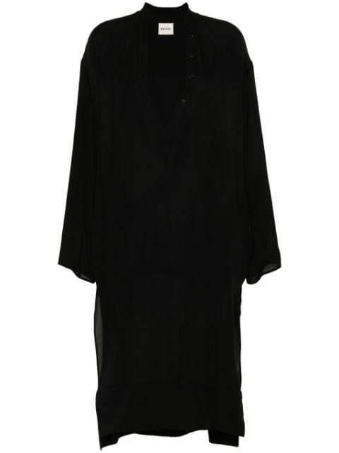 Brim crepe midi dress by KHAITE
