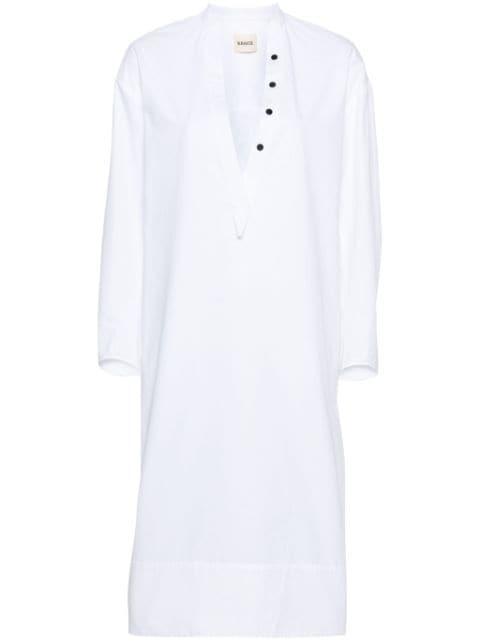 Brom shift midi dress by KHAITE