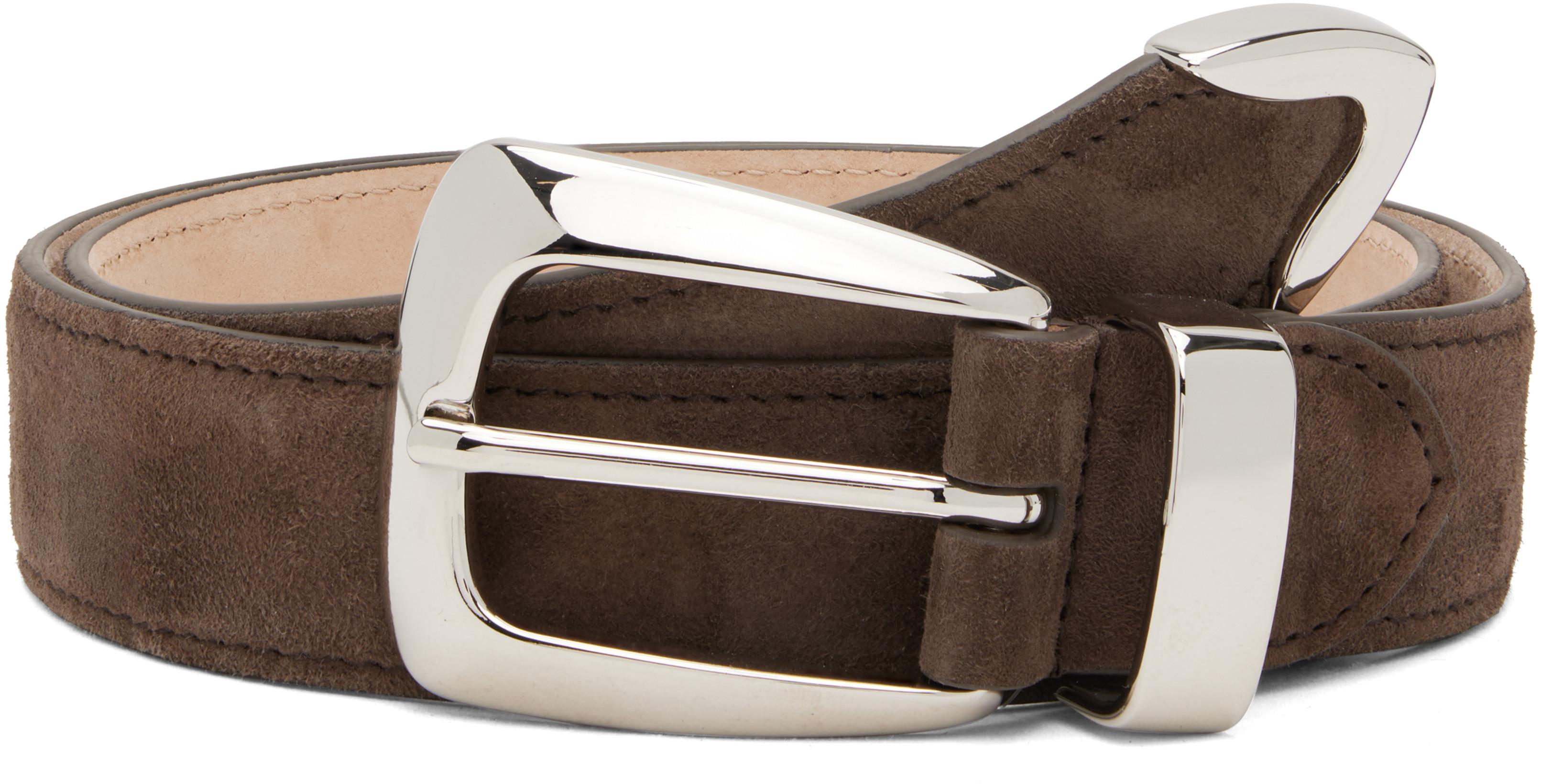 Brown Benny Belt by KHAITE