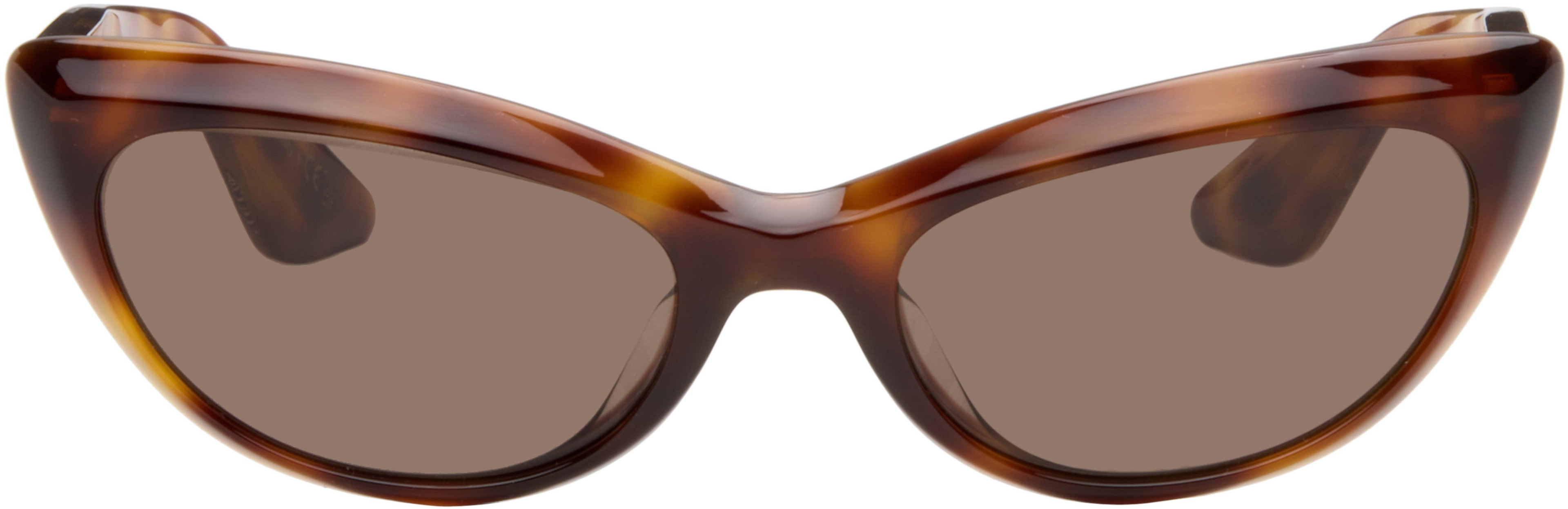 Brown Oliver Peoples Edition 1963C Sunglasses by KHAITE
