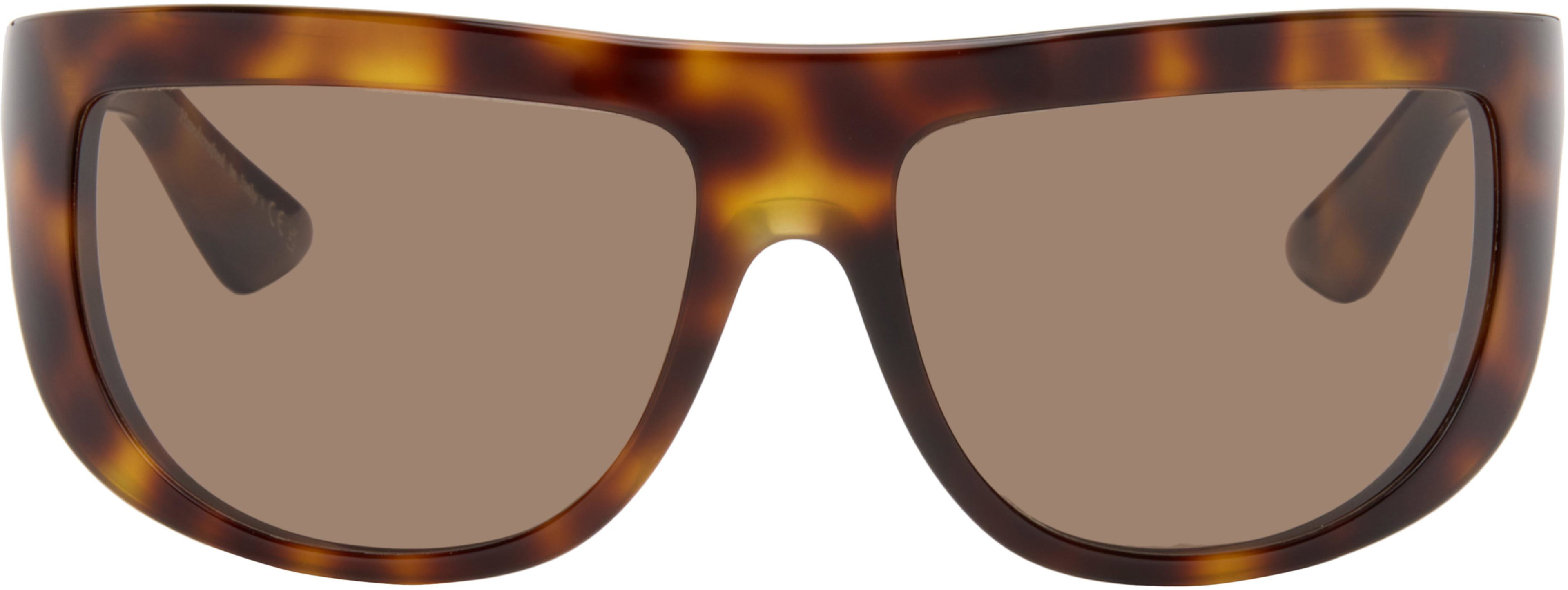 Brown Oliver Peoples Edition 1974C Sunglasses by KHAITE