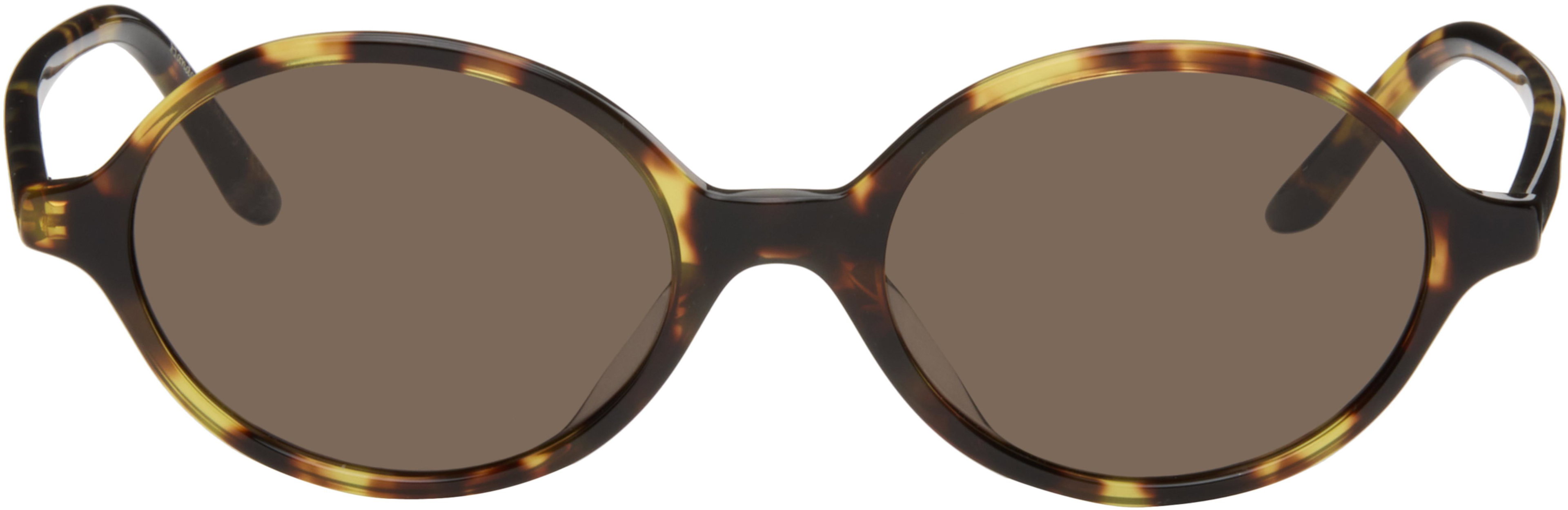 Brown Oliver Peoples Edition 2000C Sunglasses by KHAITE