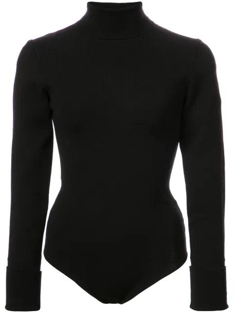 Cate knitted bodysuit by KHAITE