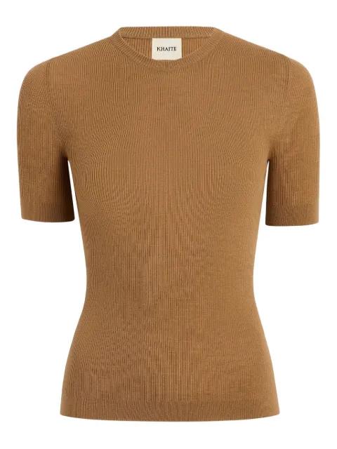 Celina ribbed T-shirt by KHAITE