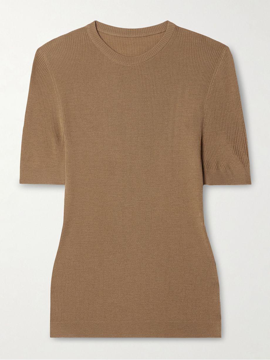 Celina ribbed wool-blend top by KHAITE