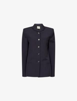 Celton Tailored Wool Jacket by KHAITE