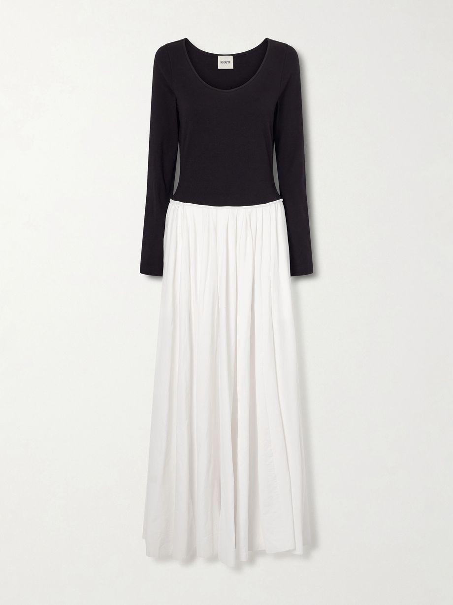 Cotton-jersey  midi dress by KHAITE