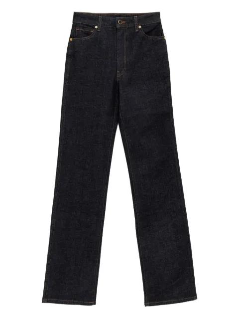Danielle button-embellishment jeans by KHAITE