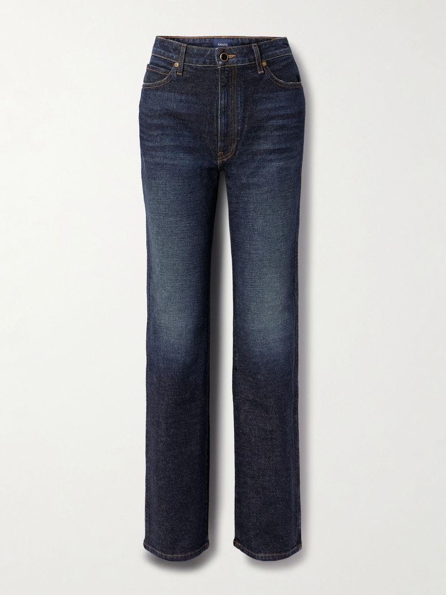 Danielle high-rise straight-leg jeans by KHAITE