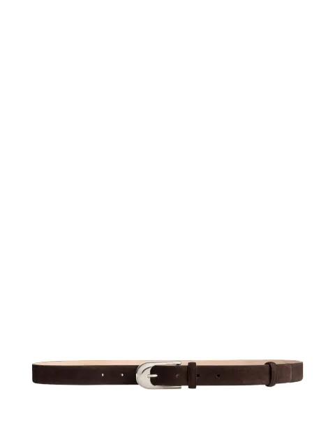 Dome leather belt by KHAITE